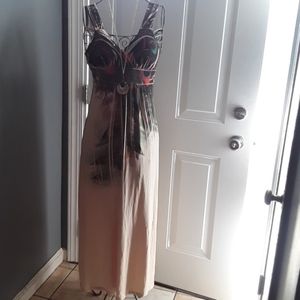 Spaghetti strapped dress